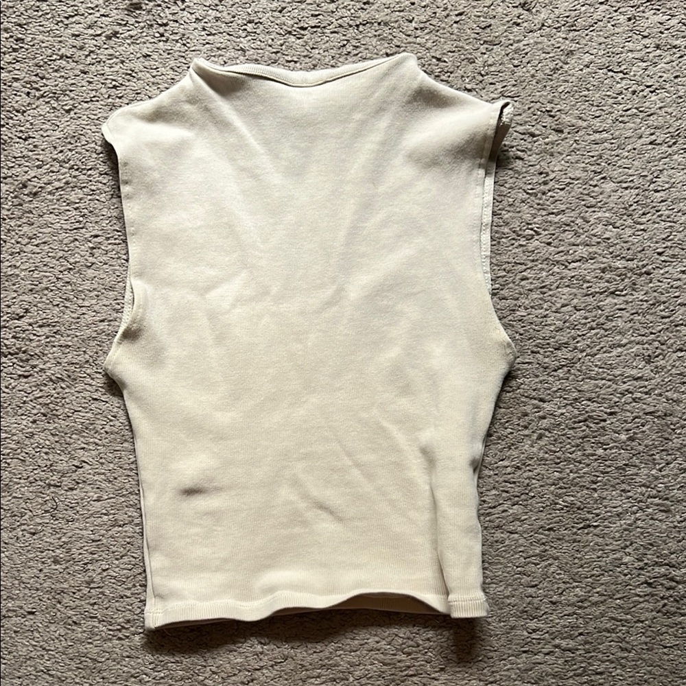 Zara high neck tank
